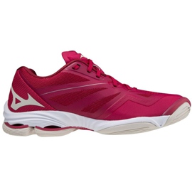 Scarpe da pallavolo Mizuno Wave Lightning Z6 Low W V1GC200064 rosso arance e rossi 1