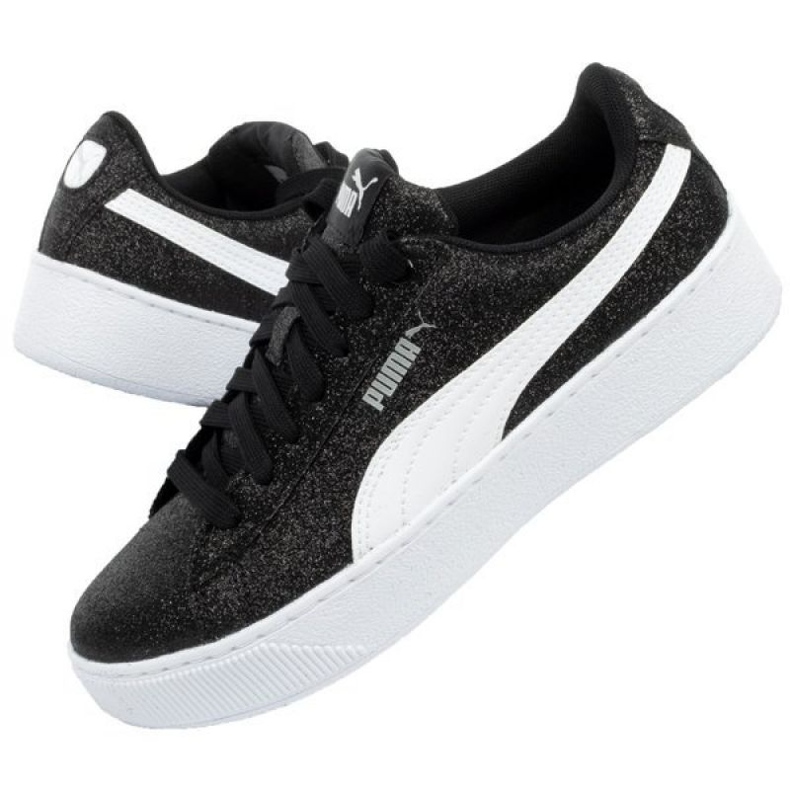 Puma Vikky Platform Glitz Jr 366856 02 nero blu 1