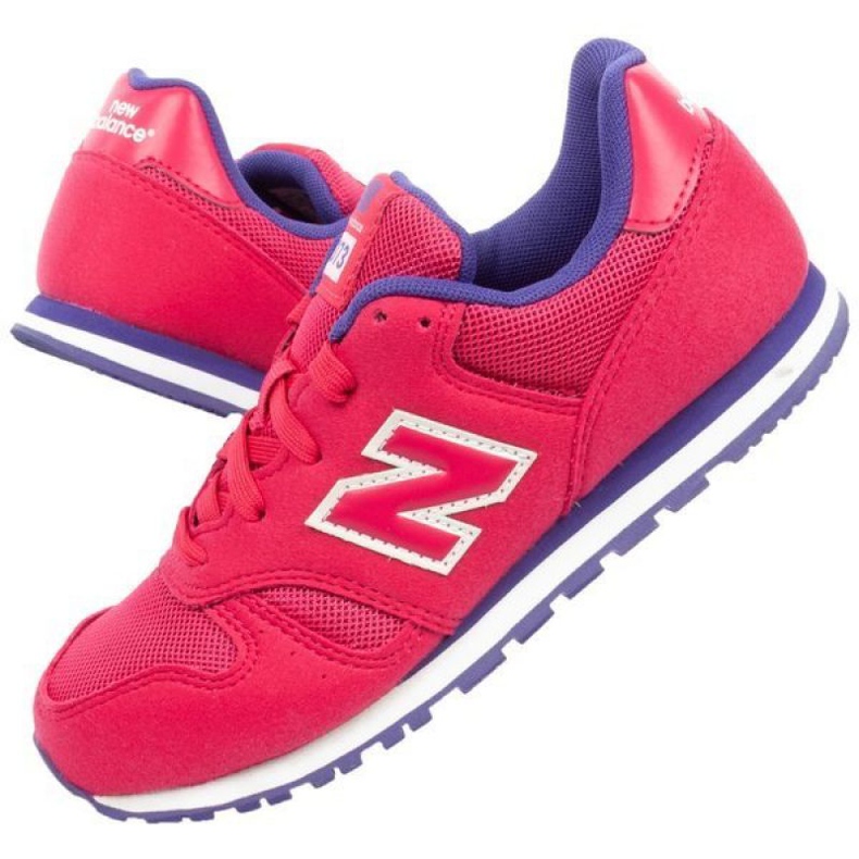 Scarpe New Balance Jr YC373PY rosso blu navy 1
