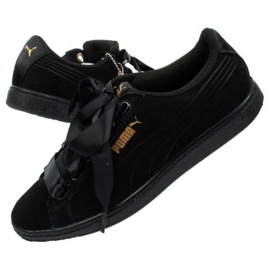 Puma Vikky Ribbon SW 366416 01 nero d'oro 1