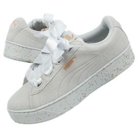 Puma Vikky Platform Ribbon W 366815 02 grigio 1