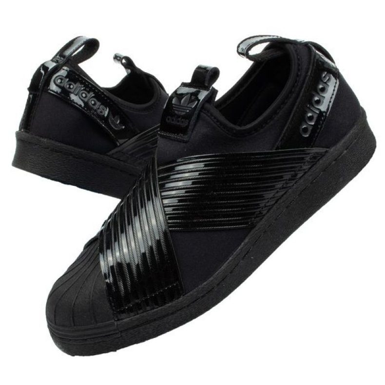 Scarpe Adidas Superstar Slipon W Bd8055 nero 1