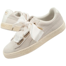 Puma Suede Heart Satin W 362714 04 beige d'oro 1
