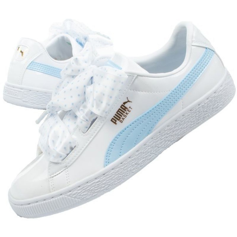 Puma Basket Cuore Stelle W 367820 01 bianco blu 1