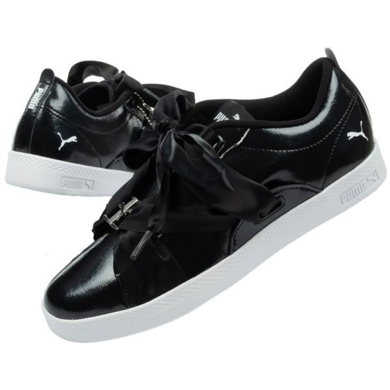 Scarpe Puma Smash Wns Bkl Patent W 369638 02 nero 1