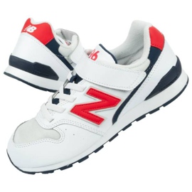 Scarpe New Balance Jr YV996DO bianco blu navy 1
