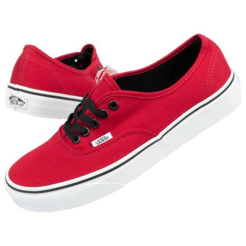 Vans autentiche scarpe ONJV2KA rosso 1