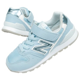 Scarpe New Balance Jr.YV996PLU bianco blu 1