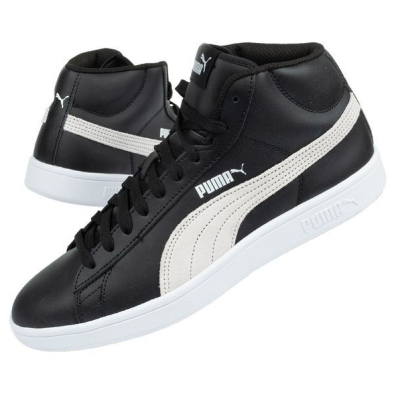 Puma Smash M 366924 02 scarpe da ginnastica bianco nero 1