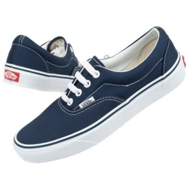 Scarpe Vans Era 0EWZNVY bianca blu navy 1