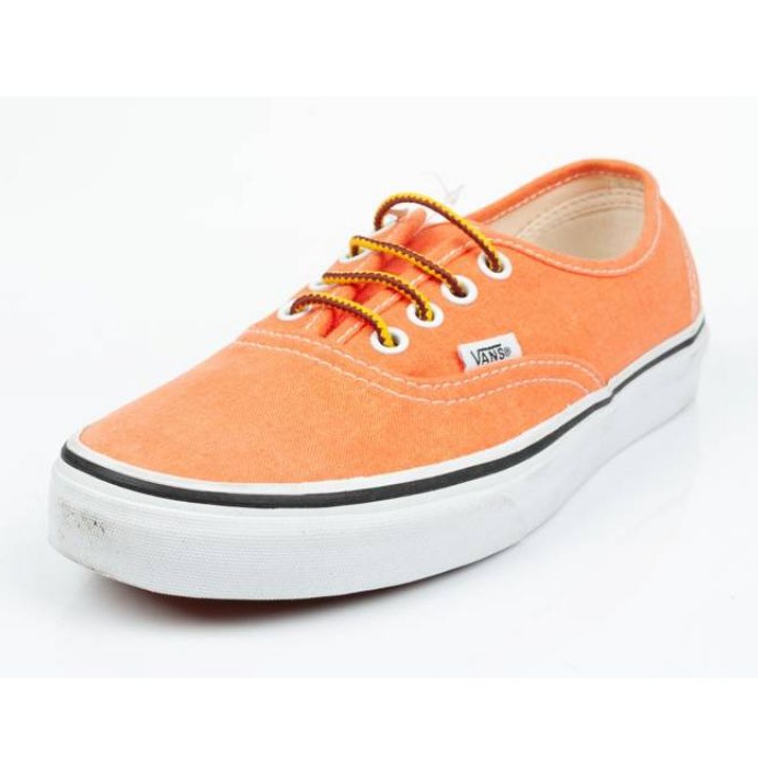 Scarpe Vans Authentic 0VOEC9D bianca arancia 2