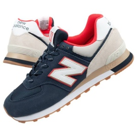 New Balance M Ml574Skb beige bianca rosso blu navy 1