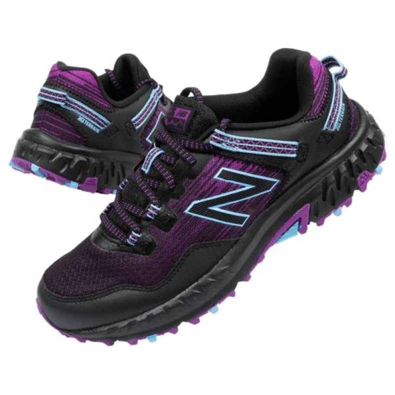 Scarpe da corsa New Balance W WT410CM6 nero viola 1