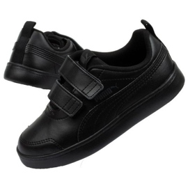 Puma Courtflex Neonati Jr 371544 06 nero 1