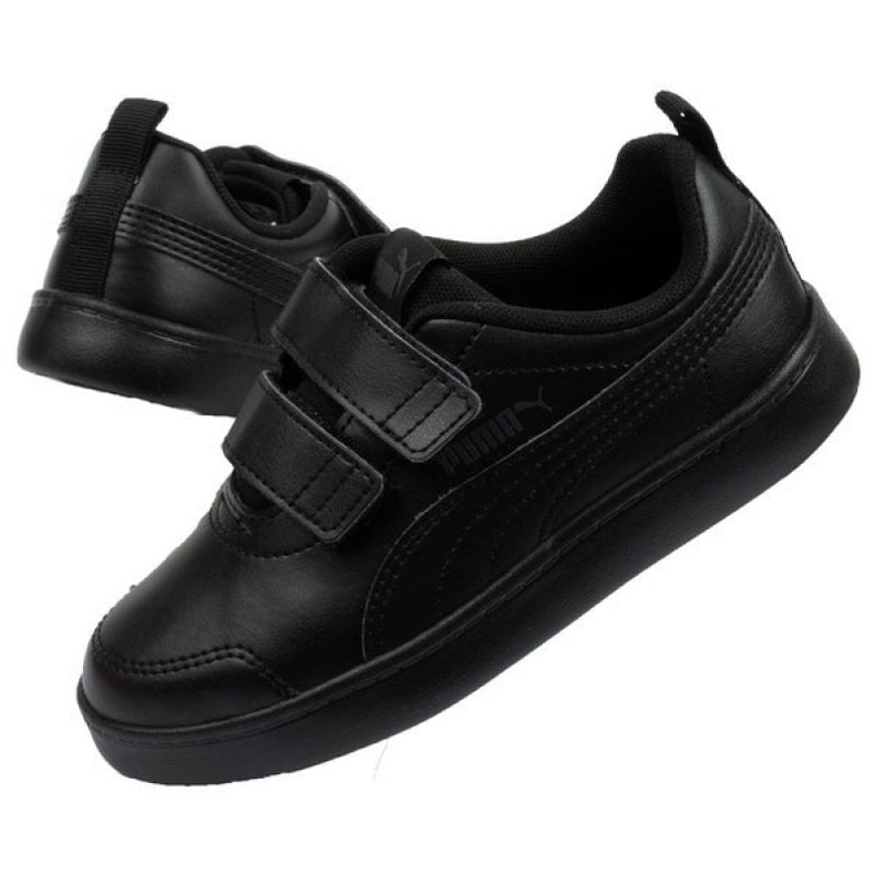 Puma Courtflex Neonati Jr 371544 06 nero 1