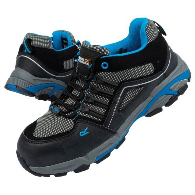 Scarpe da lavoro Bhp Regatta Trainer S1 PM Trk118 nero blu 1