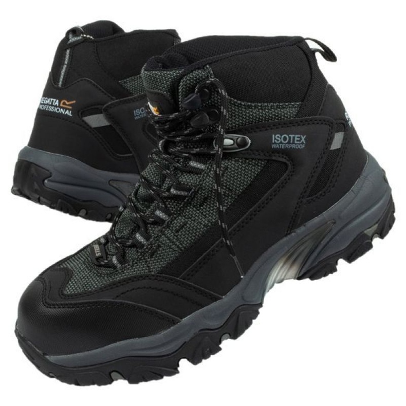 Scarpe antinfortunistiche da lavoro Regatta Causeway S3 M Trk110 nero 1
