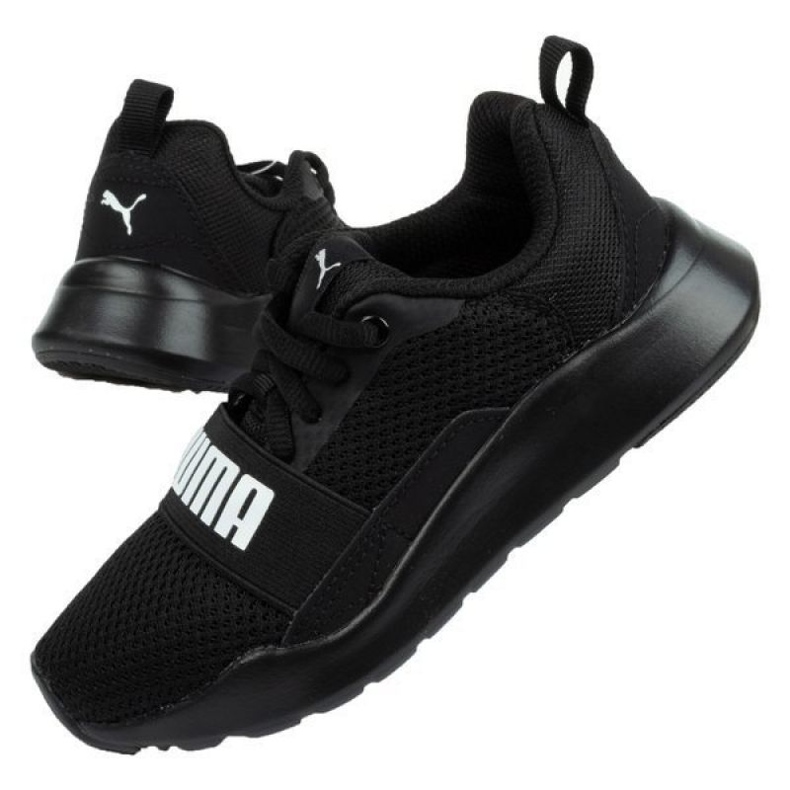 Puma Wired Jr 366903 01 nero 1