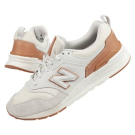 Scarpe New Balance M CM997HAF beige bianca marrone 1