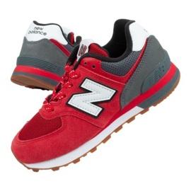 Scarpe New Balance Jr PC574ATG nero rosso grigio 1