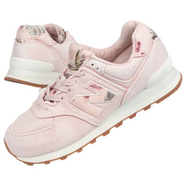Scarpe New Balance W WL574WOR rosa 1