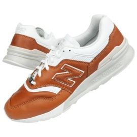 Scarpe New Balance M CM997HEP bianca marrone 1
