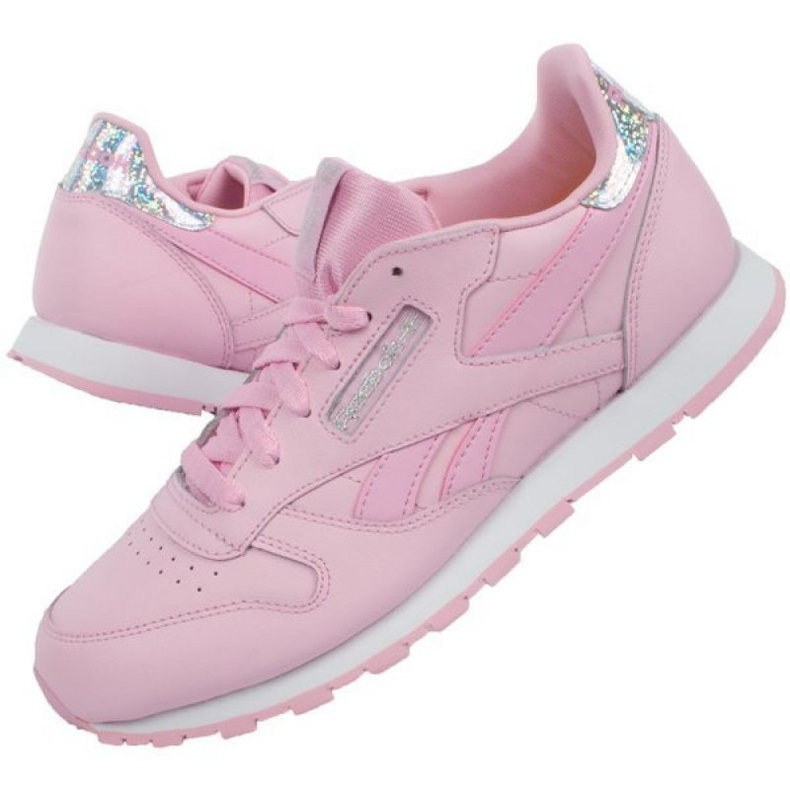 Scarpe Reebok Cl Pelle Pastello BS8972 nero 1