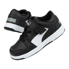 Puma Rebound Jr 370493 02 nero 1
