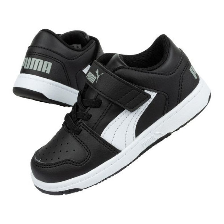 Puma Rebound Jr 370493 02 nero 1