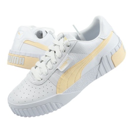 Puma Cali W 369155 30 scarpe bianca giallo 1