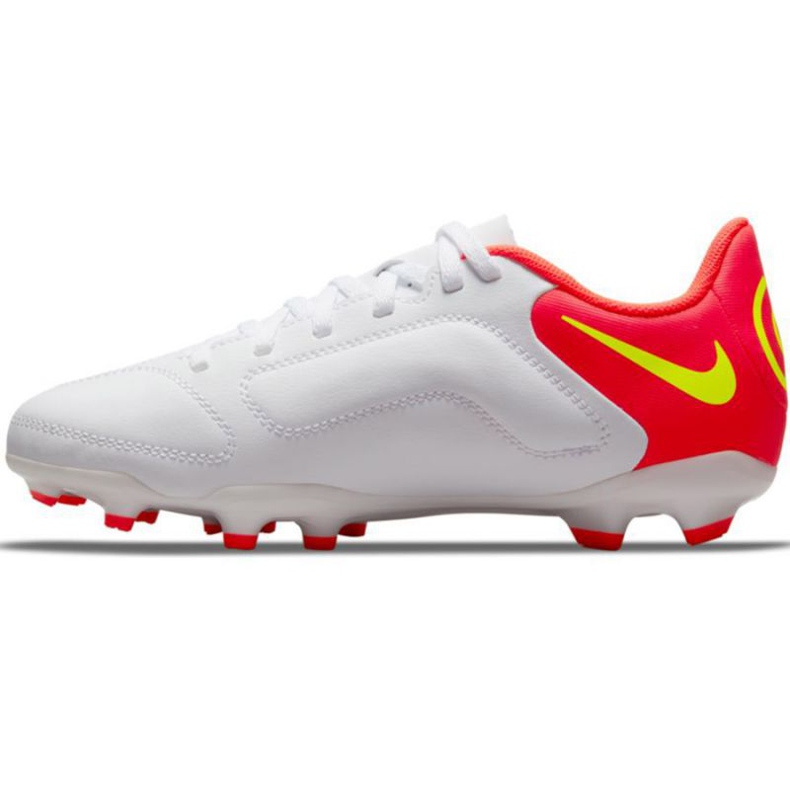 Nike Tiempo Legend 9 Club FG / MG Jr DA1331 176 scarpe da calcio giallo, bianco, multicolor bianco 1