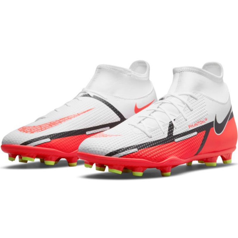 Scarpa da calcio Nike Phantom GT2 Club Dynamic Fit FG / MG M DC0819 167 giallo, bianco, multicolor bianco 1