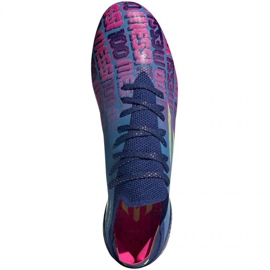 Scarpe da calcio Adidas X Speedflow Messi.1 Fg M FY6879 multicolore blu 1
