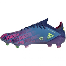 Scarpe da calcio Adidas X Speedflow Messi.1 Fg M FY6879 multicolore blu 2