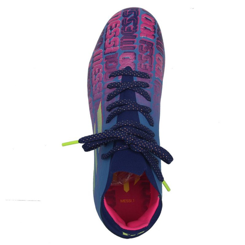 Scarpe da calcio Adidas X Speedflow Messi.1 Fg Jr FY6929 blu navy, viola, blu, multicolore blu 1