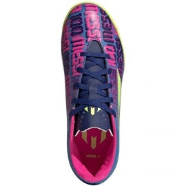 Scarpe da calcio Adidas X Speedflow Messi.4 In Jr FY6914 multicolore blu 1