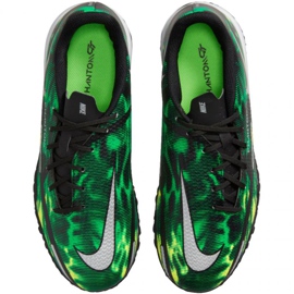 Nike Phantom GT2 Academy Tf Jr DM0739 003 scarpe da calcio multicolore verde 1