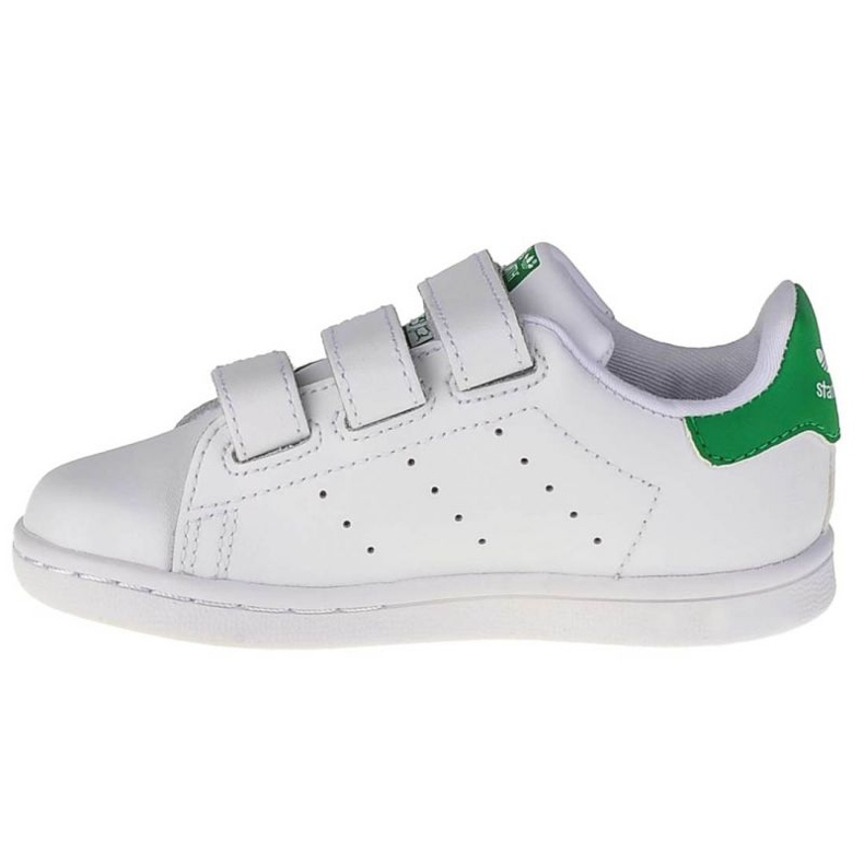 Scarpe adidas Stan Smith Cf Inf Jr BZ0520 bianco verde 1