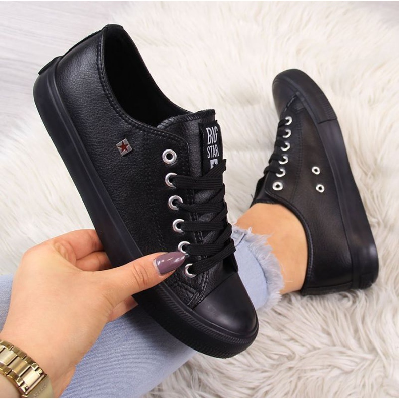 Sneakers basse Big Star W V274871 nere nero 1