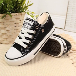 Big Star Jr. FF374206 scarpe nere bianca nero 2