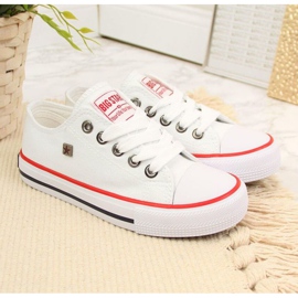 Sneakers Big Star Jr FF374200 bianche bianco 2
