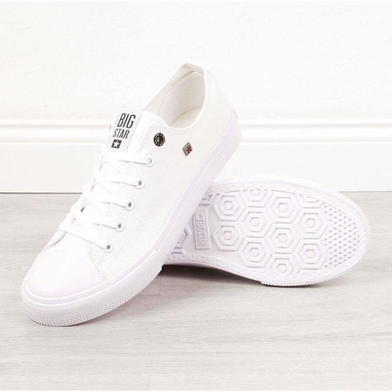 Sneakers Big Star M AA174010 bianche bianca 1