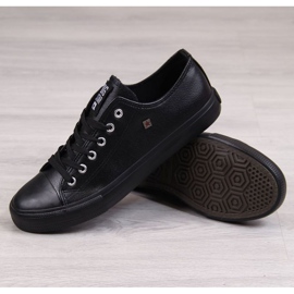 Sneakers in ecopelle Big Star M V174345 nero 1