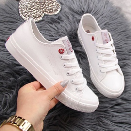 Sneakers basse in ecopelle Cross Jeans W INT1140B bianche bianca 1