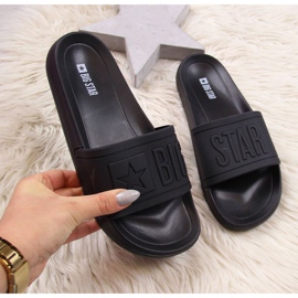 Infradito da spiaggia Big Star DD274A271, nere nero 1