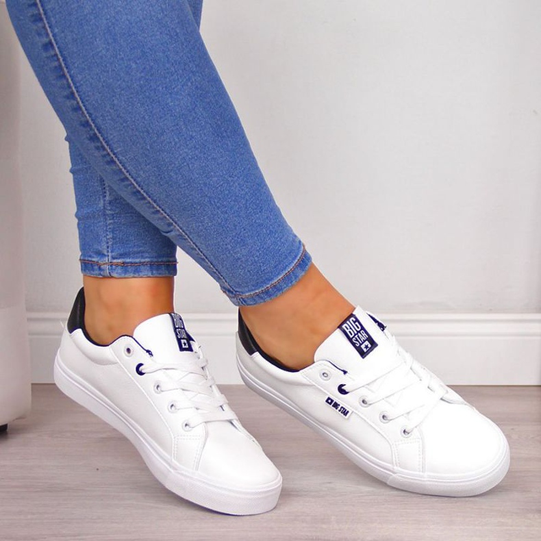 Big Star W EE274312 sneakers bianche bianco 2