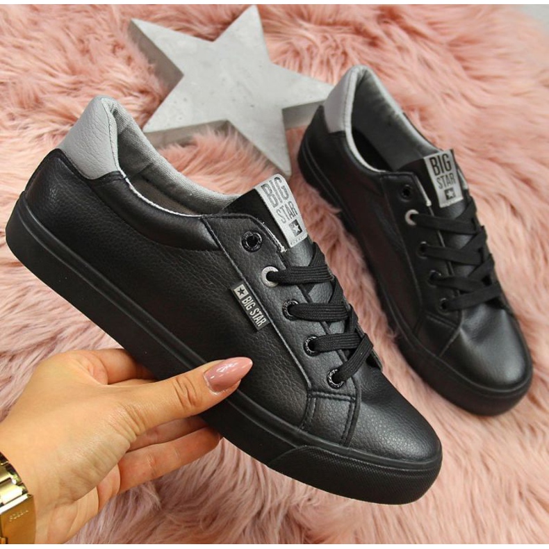 Sneakers basse Big Star W EE274314 nere nero 1