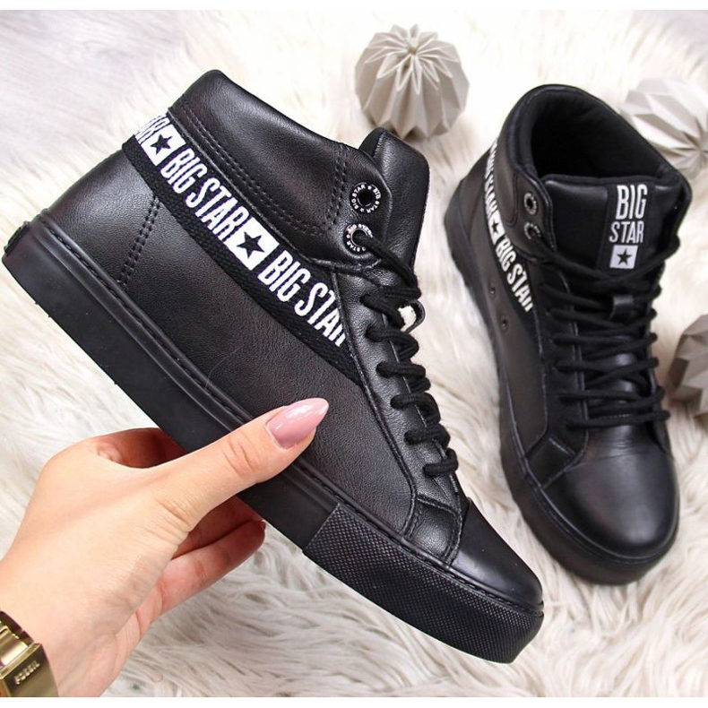 Sneakers alte Big Star W EE274355 nere nero 1