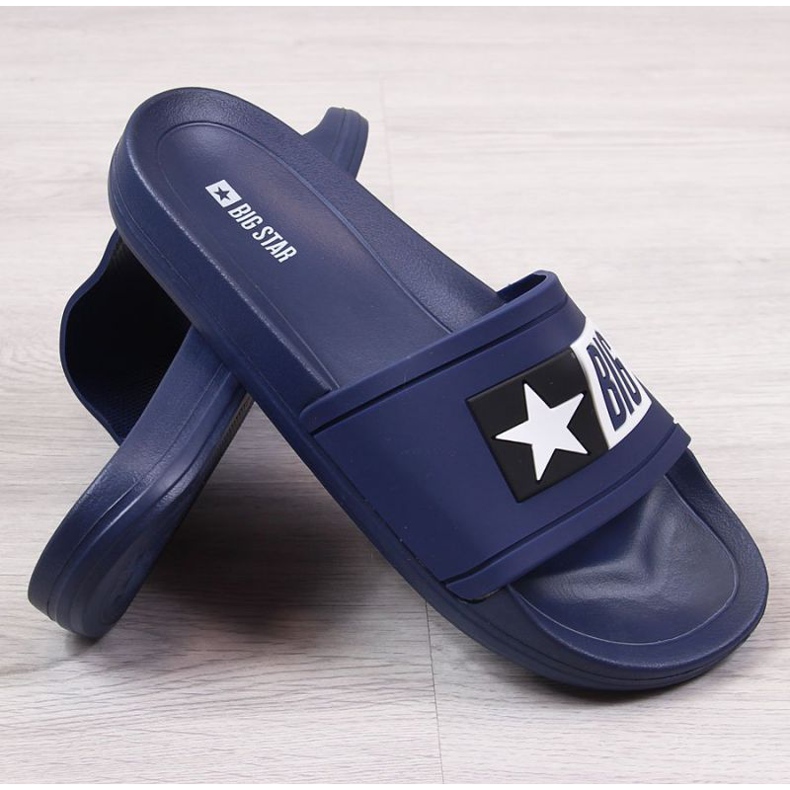Infradito da spiaggia Big Star DD274A265, blu navy 1