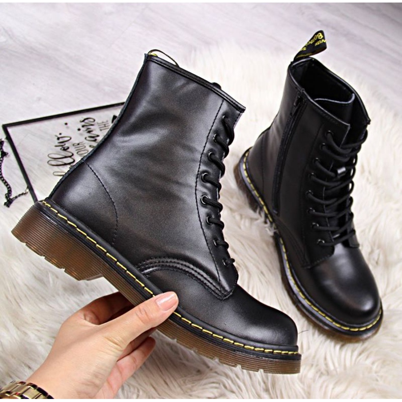 Stivali isolanti in pelle Filippo W PAW77A nero 1